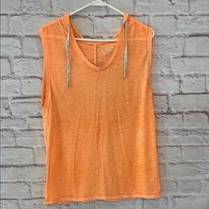 City Streets Vibrant Orange Top